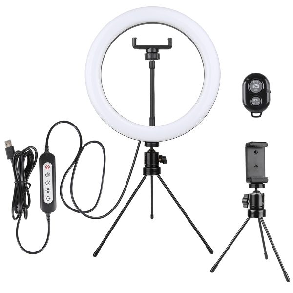 Live Broadcast Light,10-inch ring fill light 19CM