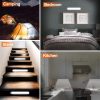 Wardrobe Light,76LED Thin Light White+Warm Light