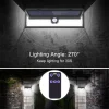 Solar Light,Three-sided garden light 118 light/remote control