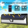 Solar Light,Three-sided garden light 118 light/remote control