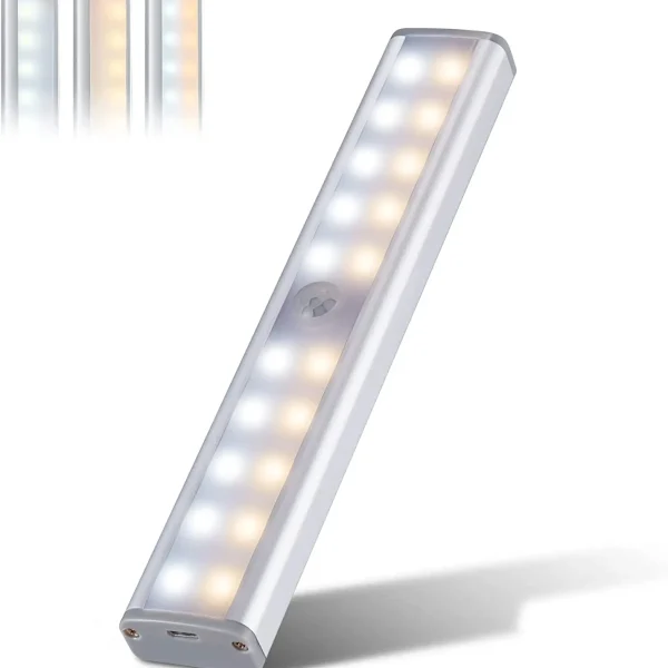Wardrobe Light, 20LED Light White+Warm Light