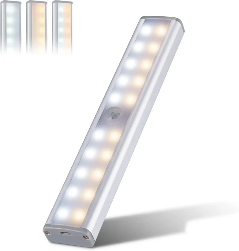 Wardrobe Light, 20LED Light White+Warm Light