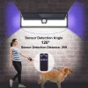 Solar Light,Three-sided garden light 118 light/remote control