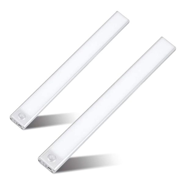 Wardrobe Light,39LED Thin Light White+Warm Light