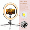 Live Broadcast Light,10-inch ring fill light 19CM